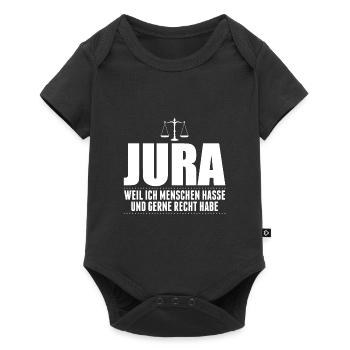 Anwalt - Baby Premium Kurzarmbody - Schwarz - Vorne