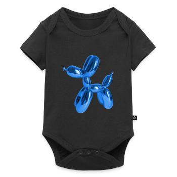 Balloon Blue Dog | Dog lovers dog owners - Baby Premium short-sleeve bodysuit - black - Front