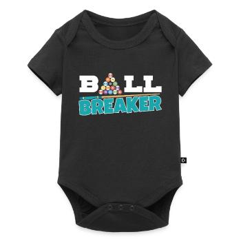 Chemise Cool Ballbreaker - Table de billard - Body à manches courtes Premium Bébé - noir - Devant