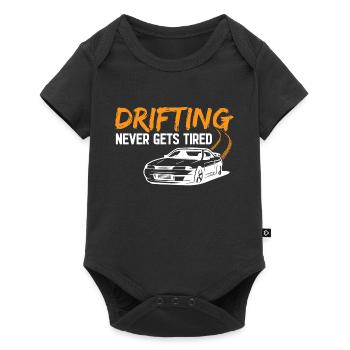 Drifting Sport Drift fans Racing Gaming - Baby Premium Kurzarmbody - Schwarz - Vorne