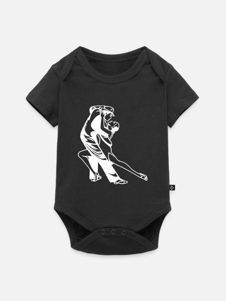 Tango Tanz - Baby Premium Kurzarmbody - Schwarz