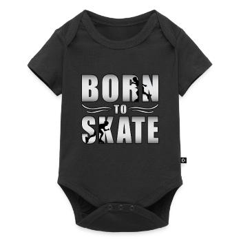 Inline Skater Inline Skating Skate Gift Idea - Baby Premium short-sleeve bodysuit - black - Front