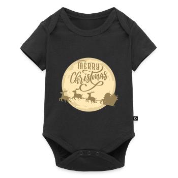Joyeux Noël - Noël - Body à manches courtes Premium Bébé - noir - Devant