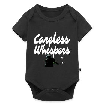 careless whisper George T-Shirt Gift idea - Baby Premium short-sleeve bodysuit - black - Front