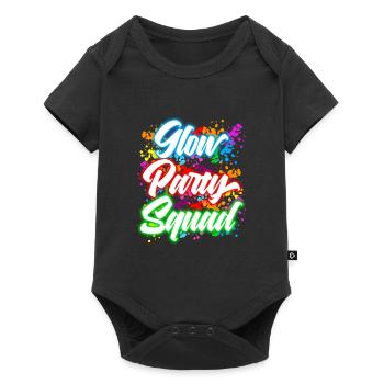 Friendship Goals Glow Party Squad Neon Bright - Baby Premium short-sleeve bodysuit - black - Front