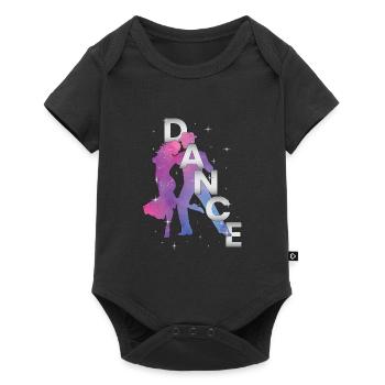 Danse Danse Danse danseur école de danse cours de danse cadeau - Body à manches courtes Premium Bébé - noir - Devant