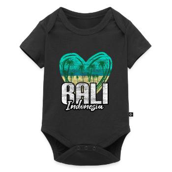 Bali Asie - Body à manches courtes Premium Bébé - noir - Devant