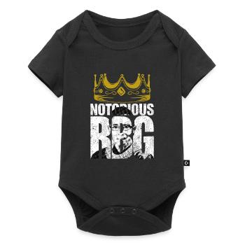 Notorious RGB Ruth Bader Ginsburg juge - Body à manches courtes Premium Bébé - noir - Devant