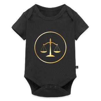 lawyer - Baby Premium short-sleeve bodysuit - black - Front