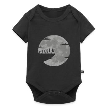 Guitare idée cadeau guitariste guitariste - Body à manches courtes Premium Bébé - noir - Devant