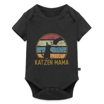 KATZEN MAMA - Baby Premium Kurzarmbody - Schwarz - Vorne