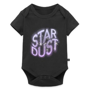 STAR DUST 1 ROSE - Body à manches courtes Premium Bébé - noir - Devant