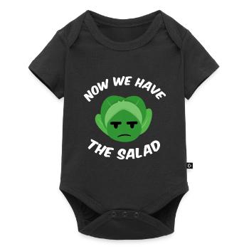 Now we have the salad - Body à manches courtes Premium Bébé - noir - Devant