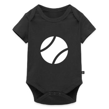 Tennis tennis player tennis lover tennis - Baby Premium short-sleeve bodysuit - black - Front