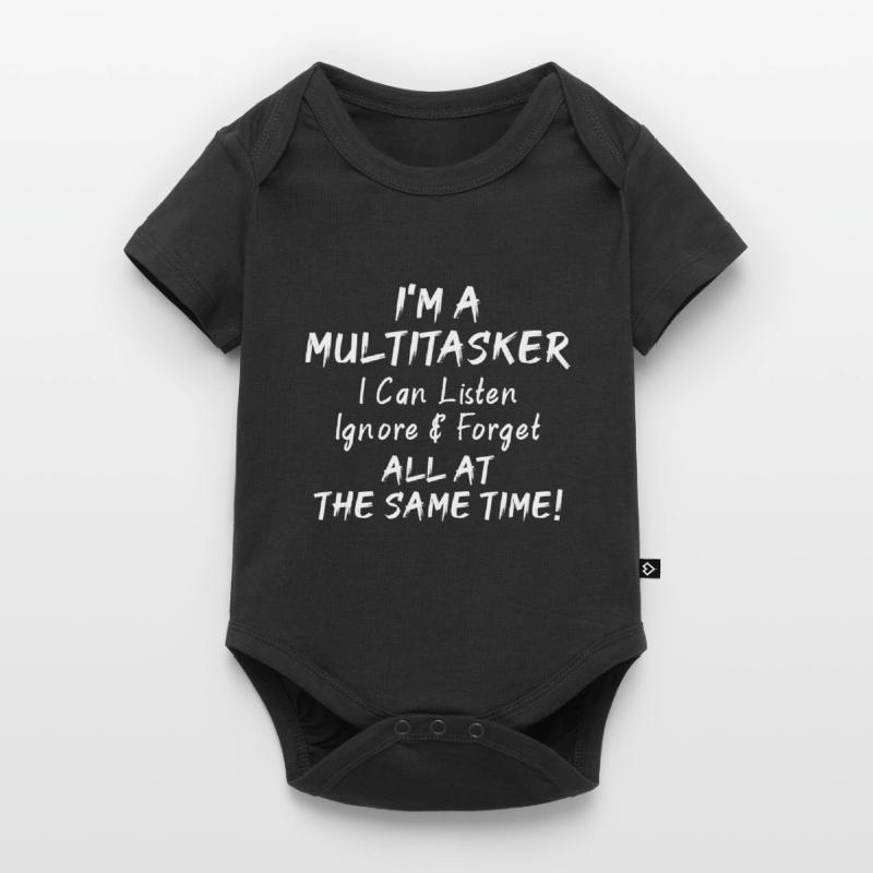 Ich bin ein Multitasker... Baby Premium Kurzarmbody