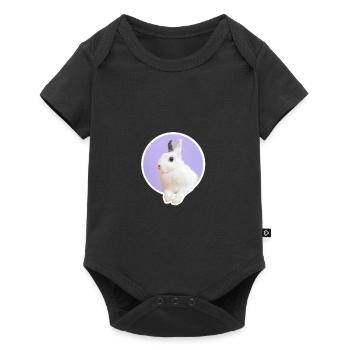 Sweet Rabbit Kanninchen - Baby Premium short-sleeve bodysuit - black - Front