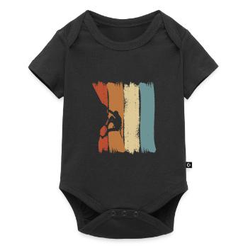 Escalade Bouldern Grimpeur Bergsport Bouldering - Body à manches courtes Premium Bébé - noir - Devant