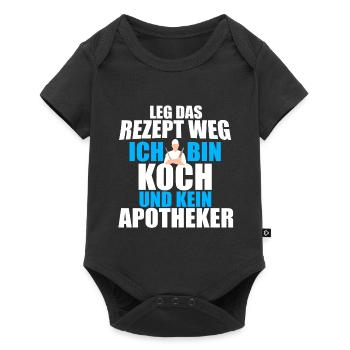 KOCH - Ich bin Koch - Baby Premium Kurzarmbody - Schwarz - Vorne