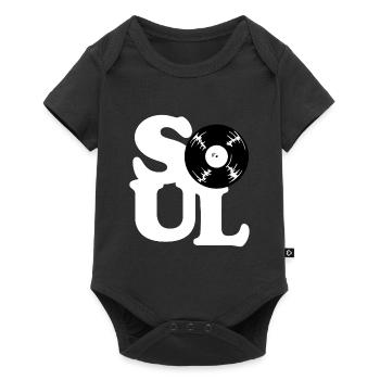 Soul Music DJ - Baby Premium short-sleeve bodysuit - black - Front