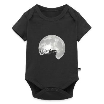 Piano Keyboard Pianists Piano Piano Piano Piano Pianist - Baby Premium short-sleeve bodysuit - black - Front
