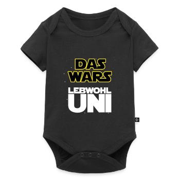 Das wars, Lebwohl Uni! - Baby Premium Kurzarmbody - Schwarz - Vorne