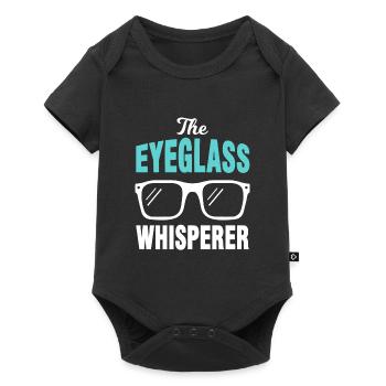 Optician optician Ophthalmologist Ophthalmologist - Baby Premium short-sleeve bodysuit - black - Front