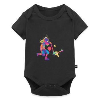 Scooter Tretroller Stunts Skatepark Tretroller - Baby Premium short-sleeve bodysuit - black - Front