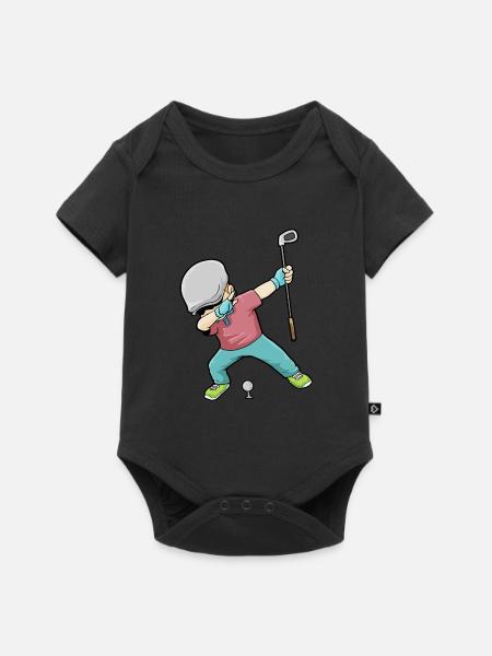 Dab Golf Tupfen Golf Golf Golfer - Body à manches courtes Premium Bébé - noir