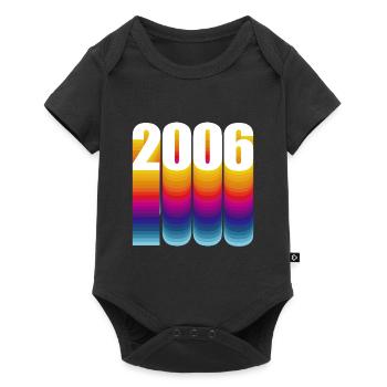 Naissance 2006 Année de naissance - Body à manches courtes Premium Bébé - noir - Devant