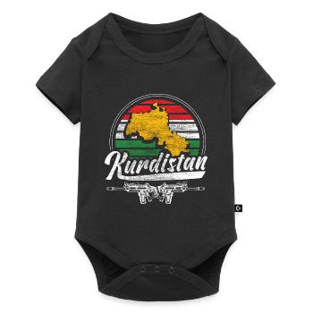 Kurdistan Liberté Idée de cadeau - Body à manches courtes Premium Bébé - noir - Devant