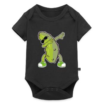 Tamponner le concombre Dab Swag Swagger T-shirt - Body à manches courtes Premium Bébé - noir - Devant