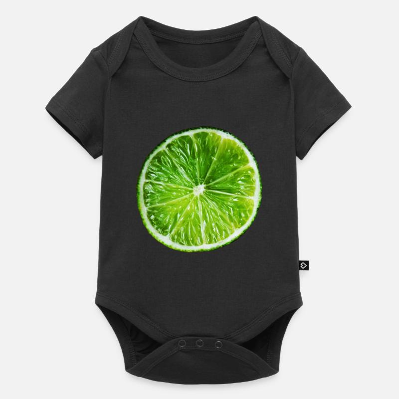 Chaux - Body à manches courtes Premium Bébé - noir
