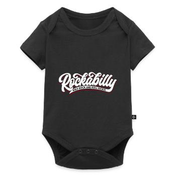 Rockabilly Wild Rock n Roll - Typo - neg - Body à manches courtes Premium Bébé - noir - Devant