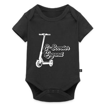 Escooter Legend Electric Scooter E-Scooter - Baby Premium short-sleeve bodysuit - black - Front
