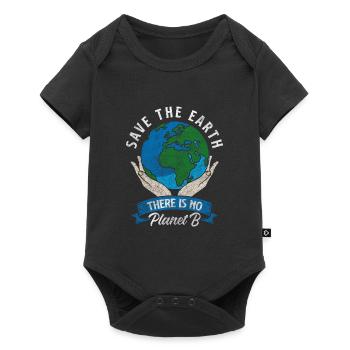 Environmental protection Pollution Nature - Baby Premium short-sleeve bodysuit - black - Front