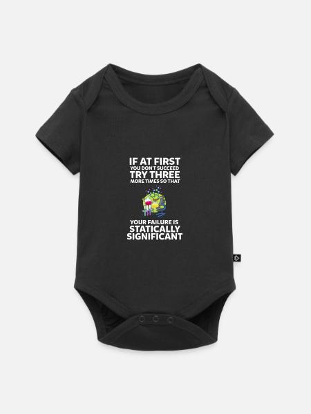 Science Teacher Funny Science - Baby Premium short-sleeve bodysuit - black