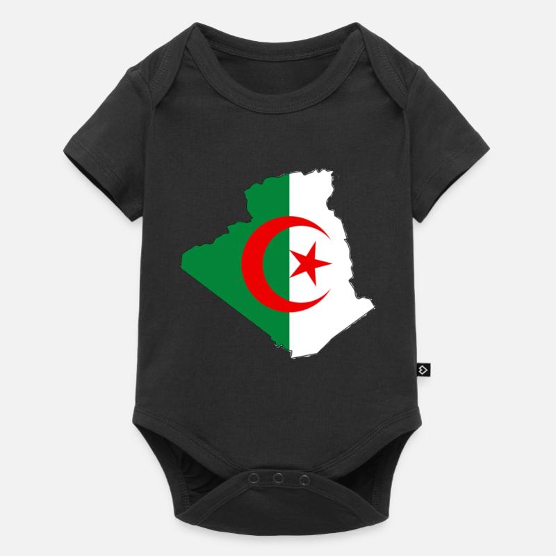Algérie - Body à manches courtes Premium Bébé - noir