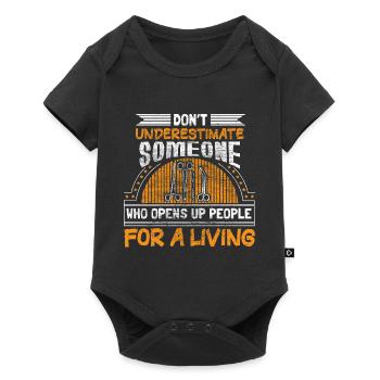 Surgeon Doctor Emergency Room - Baby Premium short-sleeve bodysuit - black - Front