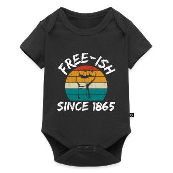 Victory Freedom Diversity Rights Justice Equality - Body à manches courtes Premium Bébé - noir - Devant