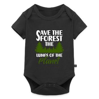 Outdoor Environmental Protection Forest Animal - Baby Premium short-sleeve bodysuit - black - Front
