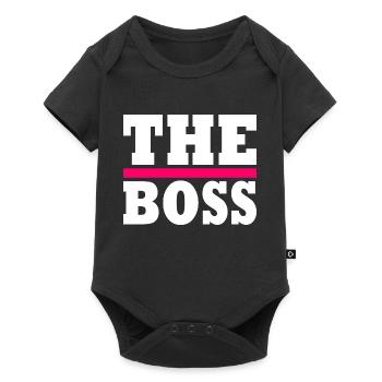 The boss - Body à manches courtes Premium Bébé - noir - Devant
