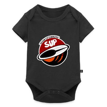 SOUPER - Body à manches courtes Premium Bébé - noir - Devant