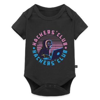 Programmierer Coder Software Entwickler - Baby Premium Kurzarmbody - Schwarz - Vorne