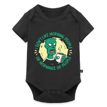 Zombie Monster Halloween - Baby Premium short-sleeve bodysuit - black - Front