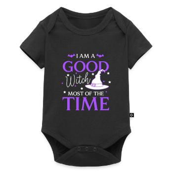 Witch Halloween Magic - Baby Premium short-sleeve bodysuit - black - Front