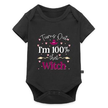 Witch Magic Spell Walpurgis Night - Baby Premium short-sleeve bodysuit - black - Front