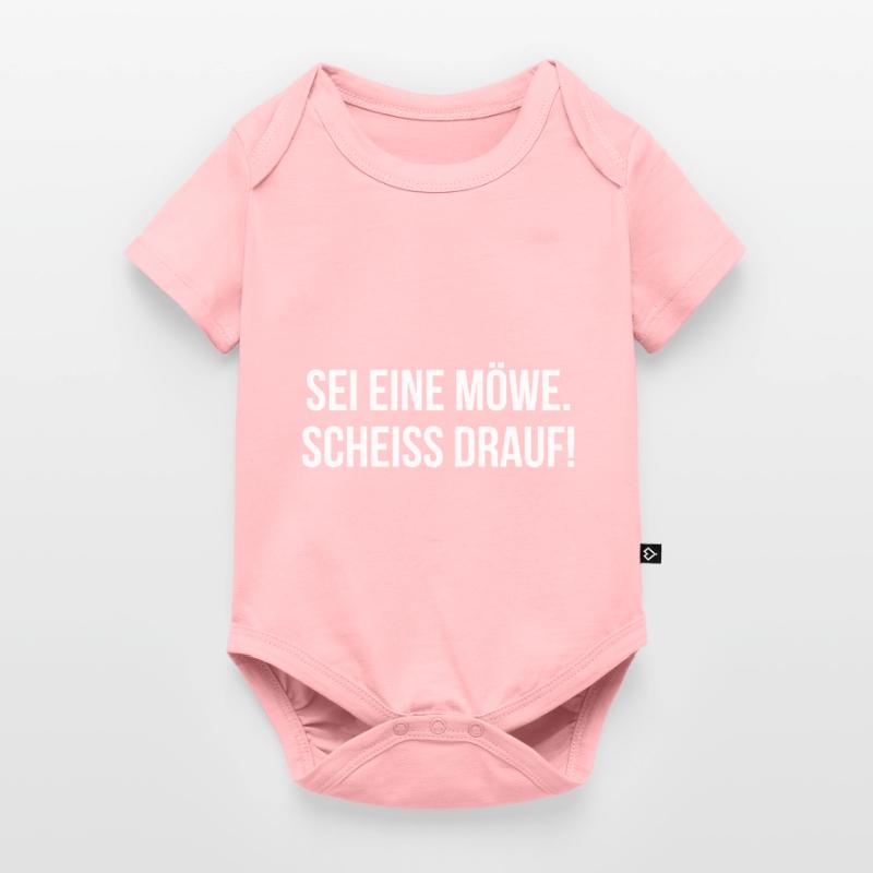 Sei eine Möwe scheiss drauf Baby Premium Kurzarmbody