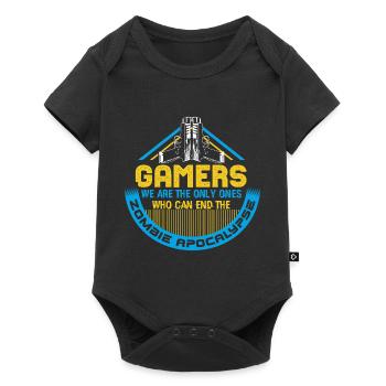 Zombie Apocalypse Zombies Spell - Baby Premium short-sleeve bodysuit - black - Front