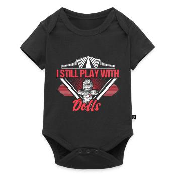 Voodoo Doll Saying Gift Idea - Baby Premium short-sleeve bodysuit - black - Front