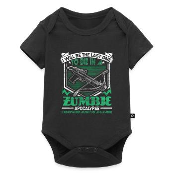 Zombie Apocalypse Games Drôle Cadeau - Body à manches courtes Premium Bébé - noir - Devant
